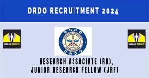 DRDO Recruitment 2024: 14 RA, JRF Vacancies (Walk In)