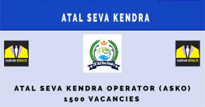 Atal Seva Kendra Operator Vacancy 2024 in HPPA | Sarkari Naukri : 1500 Posts