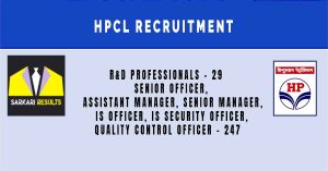 HPCL Recruitment 2024: Latest 276 Vacancies, Notification | Sarkari Naukri @ jobs.hpcl.co.in