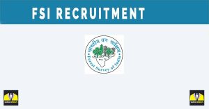 FSI Recruitment 2024 : Project Scientist Programmer Posts