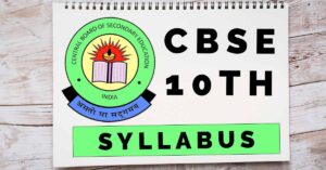 CBSE Class 10 Syllabus 2025